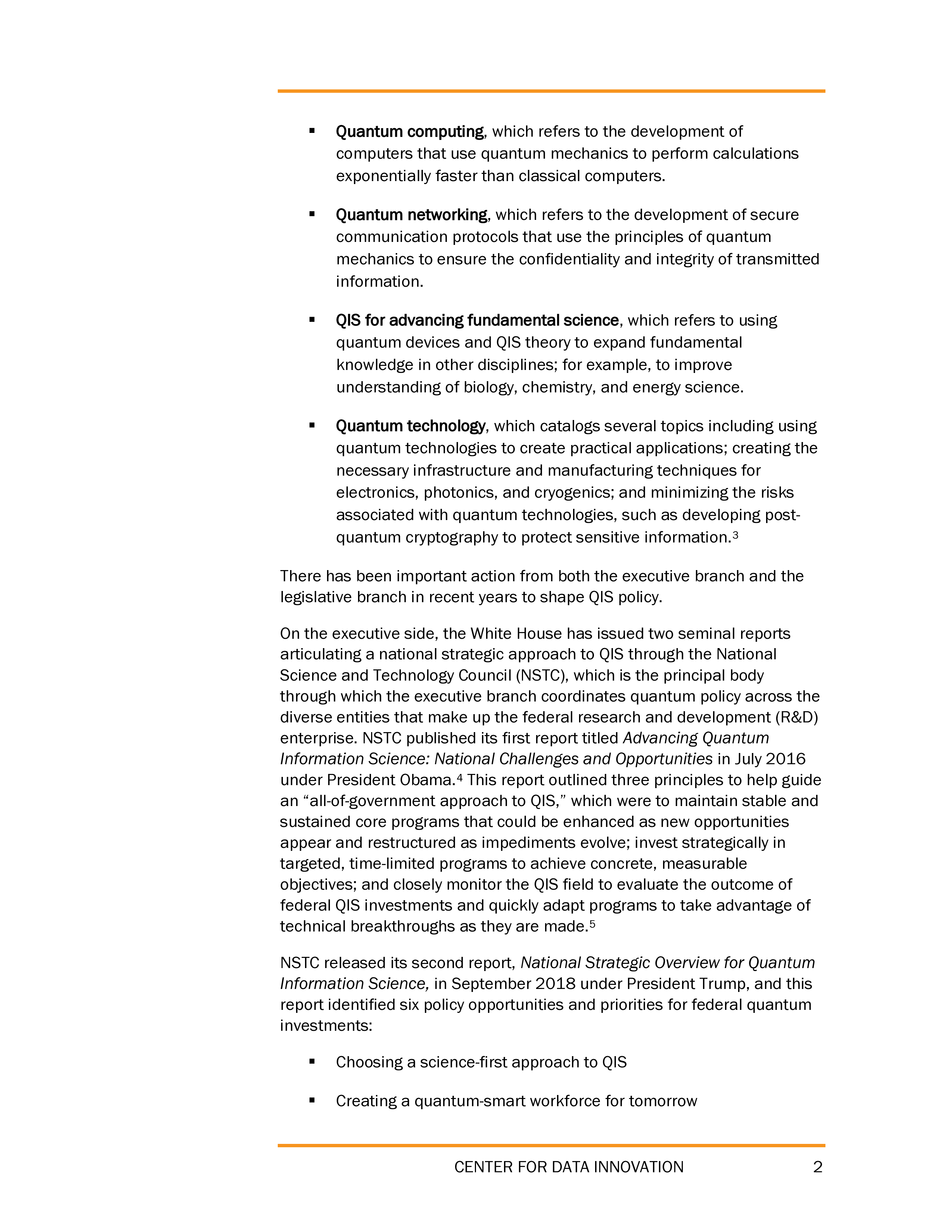 ITIF203美国的量子政策方针研究报告英文版32页